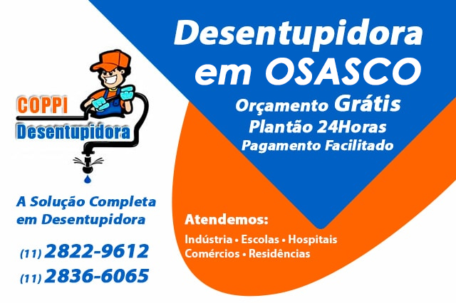 Desentupidora em Osasco